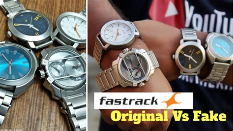 fastrack watch original vs fake|counterfeit watches.